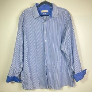 Michael Kors Striped Button Up Shirt